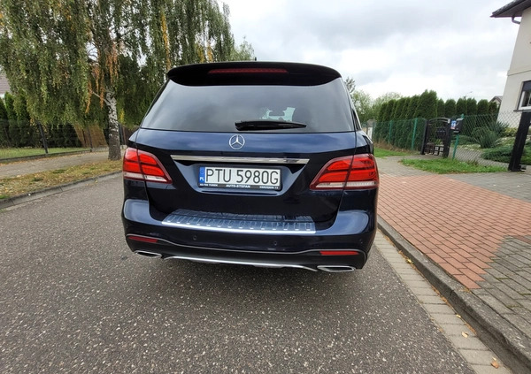 Mercedes-Benz GLE cena 149900 przebieg: 270000, rok produkcji 2016 z Turek małe 781